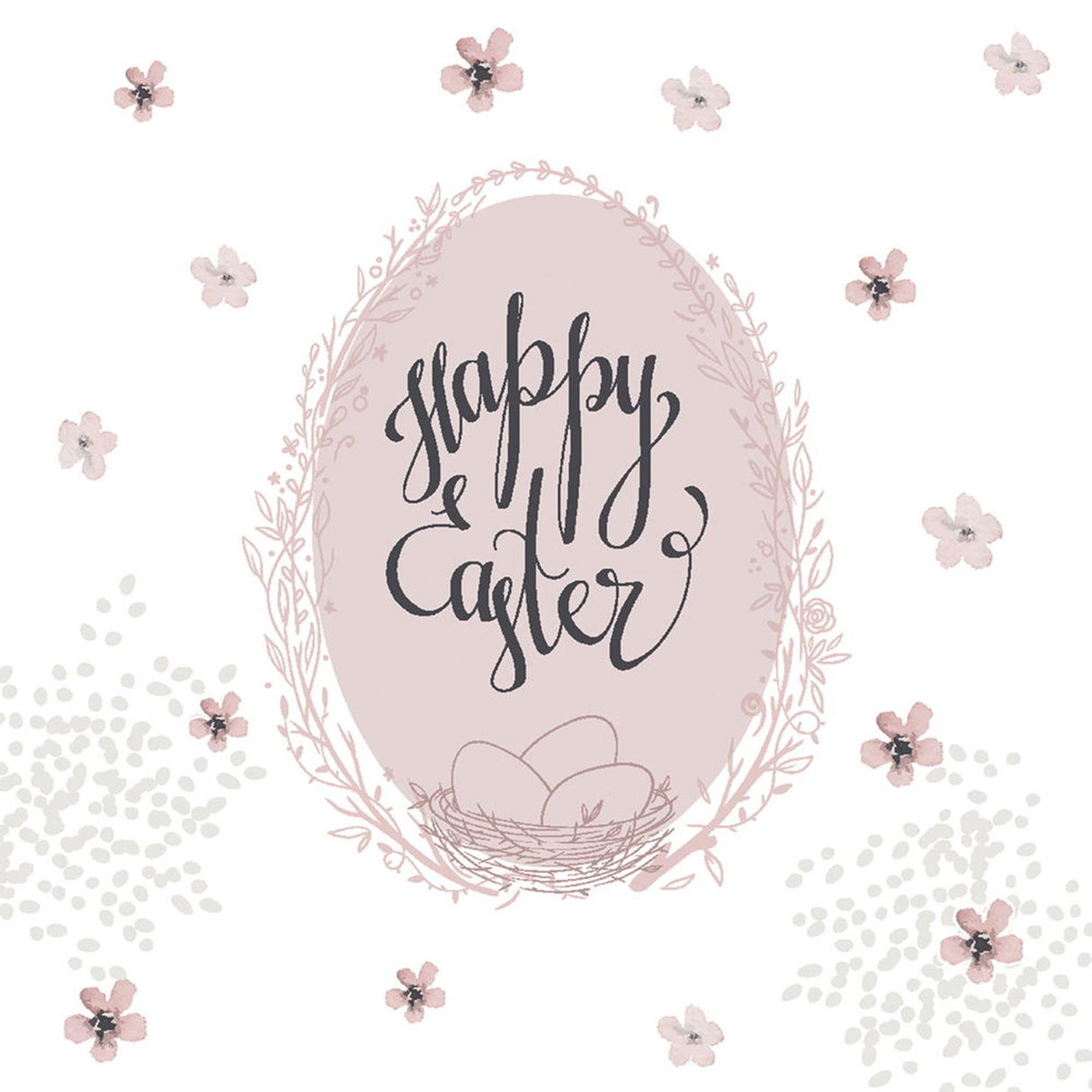 Duni napkins easter post 33x33cm