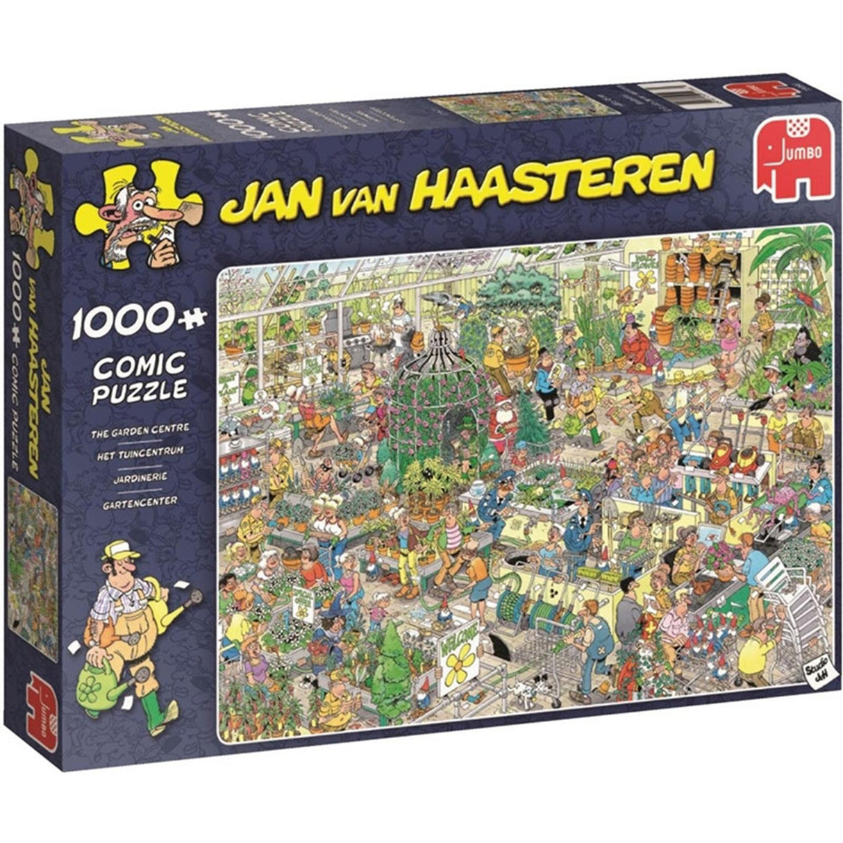 Jan van Haasteren jigsaw puzzle - the garden center, 1000 pcs.