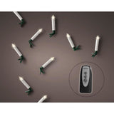 LED candle lights steady bo warm white h.10cm d1.5cm | 2 pcs