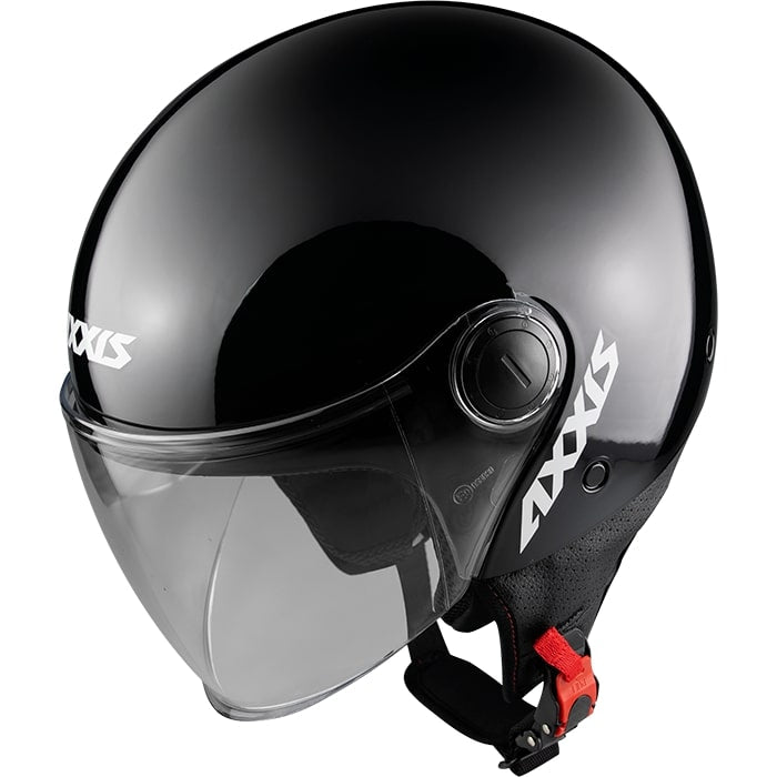 Axxis Helm carré Solide brillant noir s