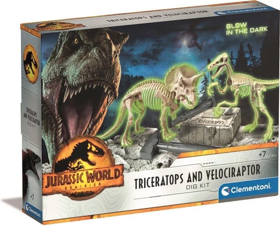 Cleemontoni Jurassic Welt Trizoratops Velocrictor Grof Set