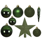 Kaemingk Christmas balls polystyrene matt, shiny, glitter mix dia8cm