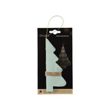 Decoris julhänge julgranspapper grönt 15cm