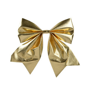 Kaemingk bow polyester l.20cm x w.1cm x h.24cm | 6 pieces