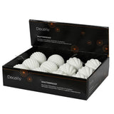 Christmas ball on wire foam 2assdia8cm | 12 pieces