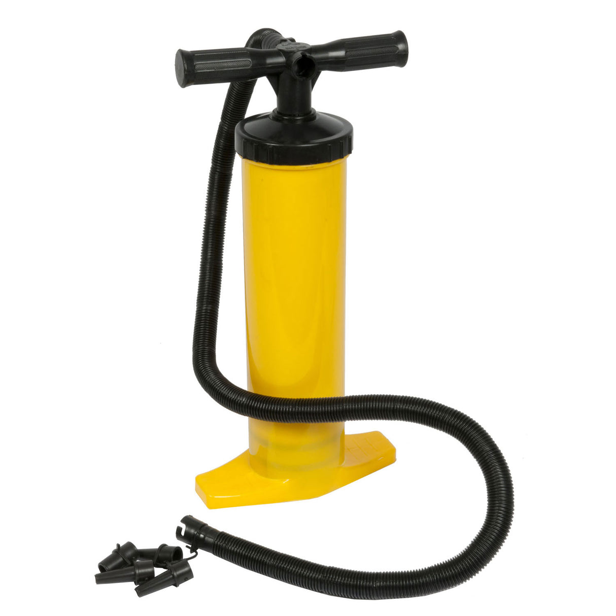 Hand pump double effect