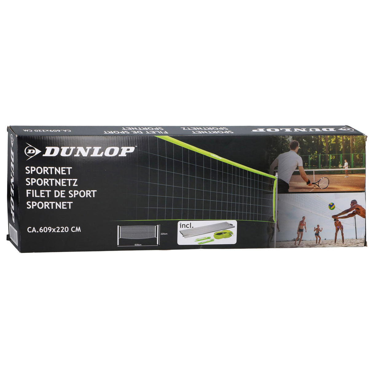 Dunlop sports net, 609x220cm