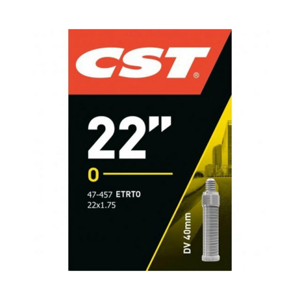 CST inner tube 22 x 1.75 (47-457) DV 40 mm black