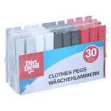 Clothespins, 30 pcs.