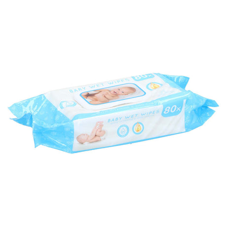 Babyservetter fuktiga, 80 st per förpackning