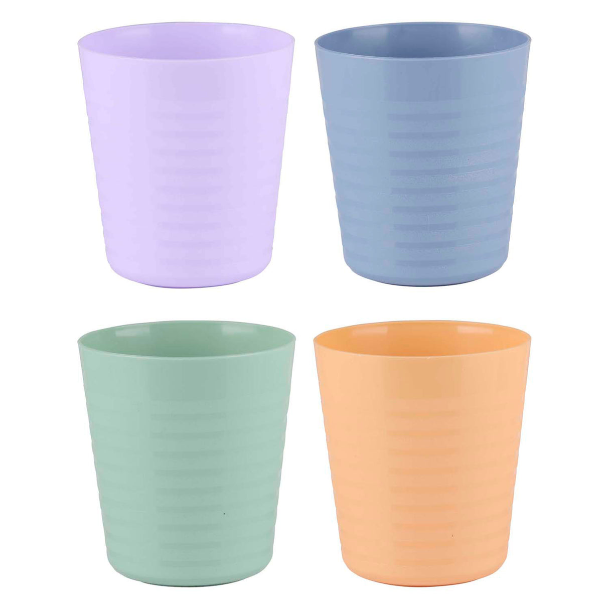 Colored cups, 4 pcs.
