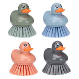 Dishwashing brush duck