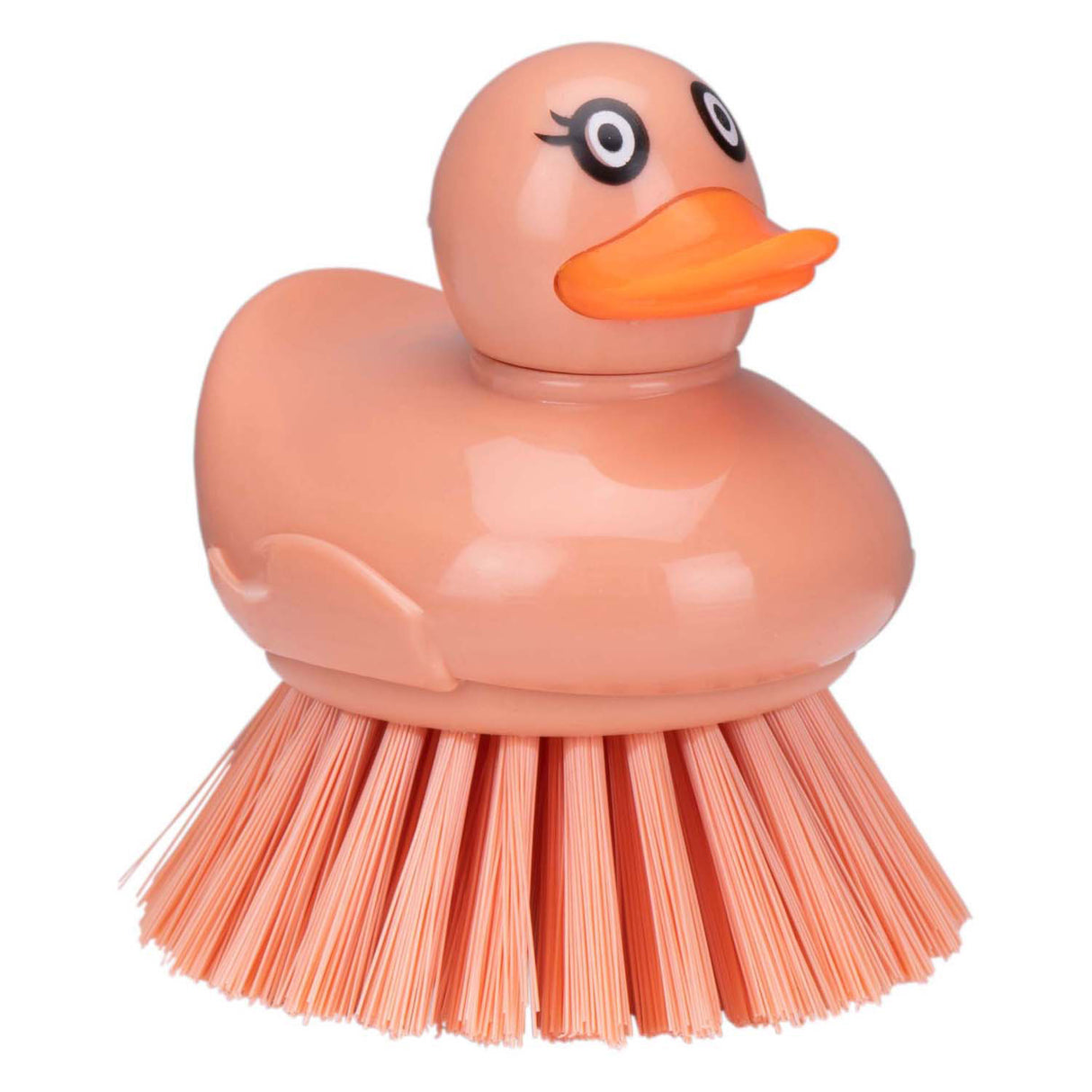 Dishwashing brush duck