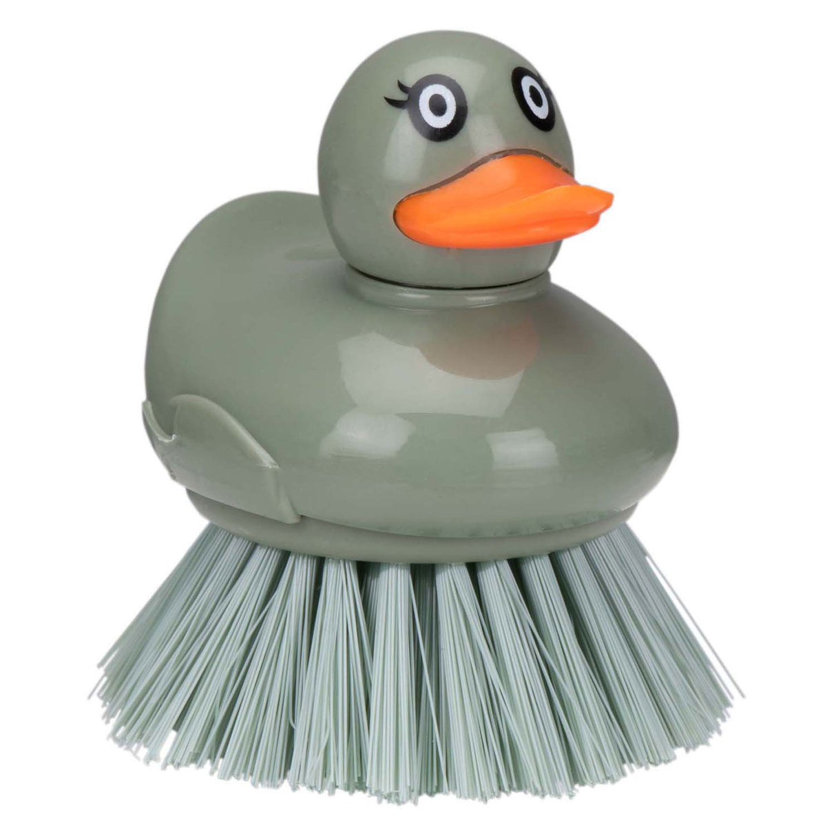 Dishwashing brush duck