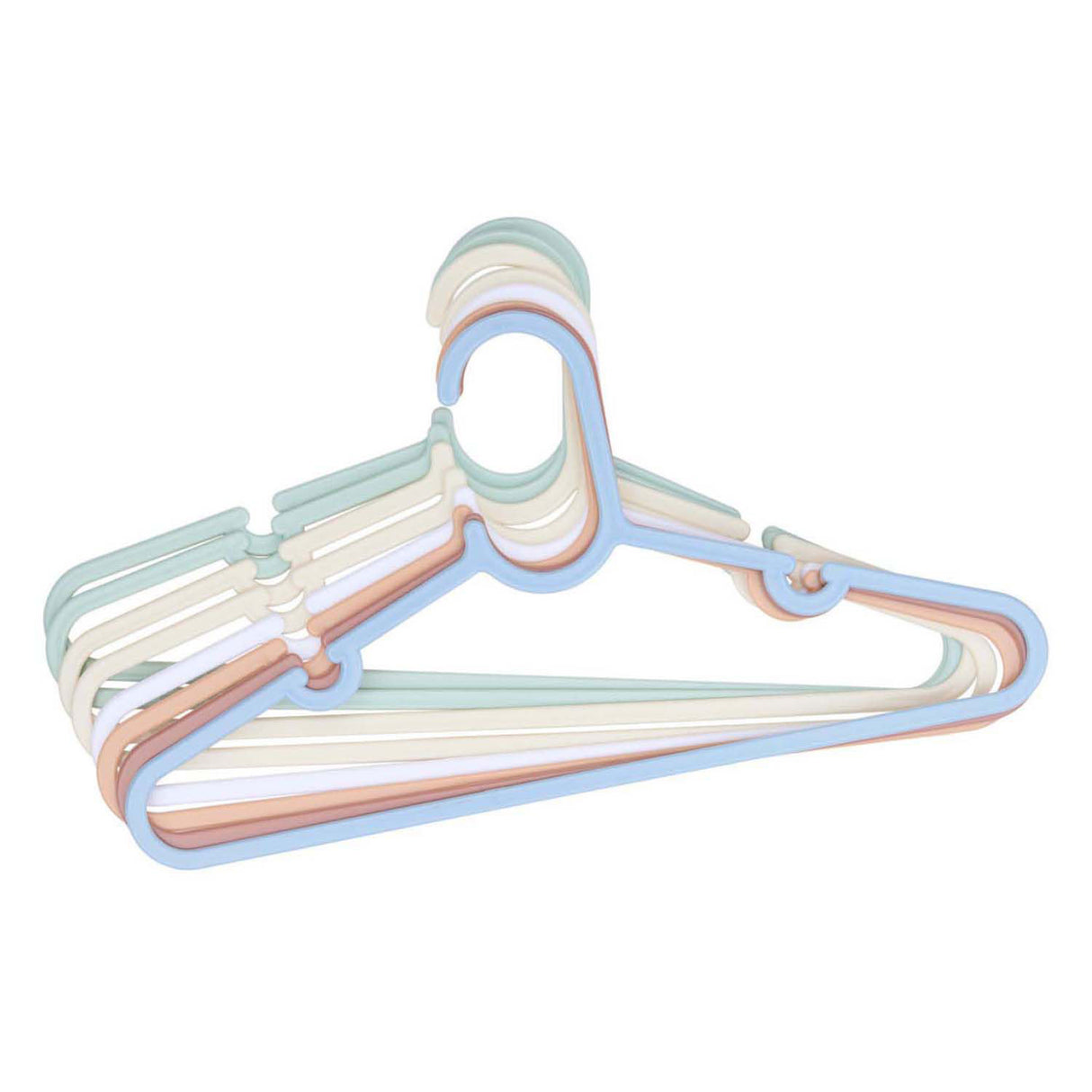 Set of 6 children's clothes hangers
