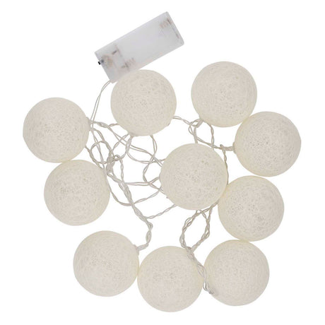 String with 10 LED bulbs