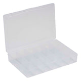 Transparent storage box, 26.7cm