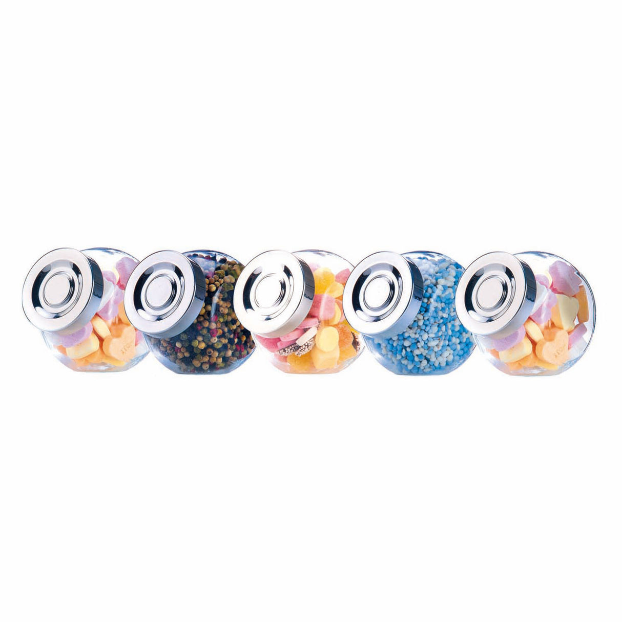 Storage jar 200ml, 5 pcs.