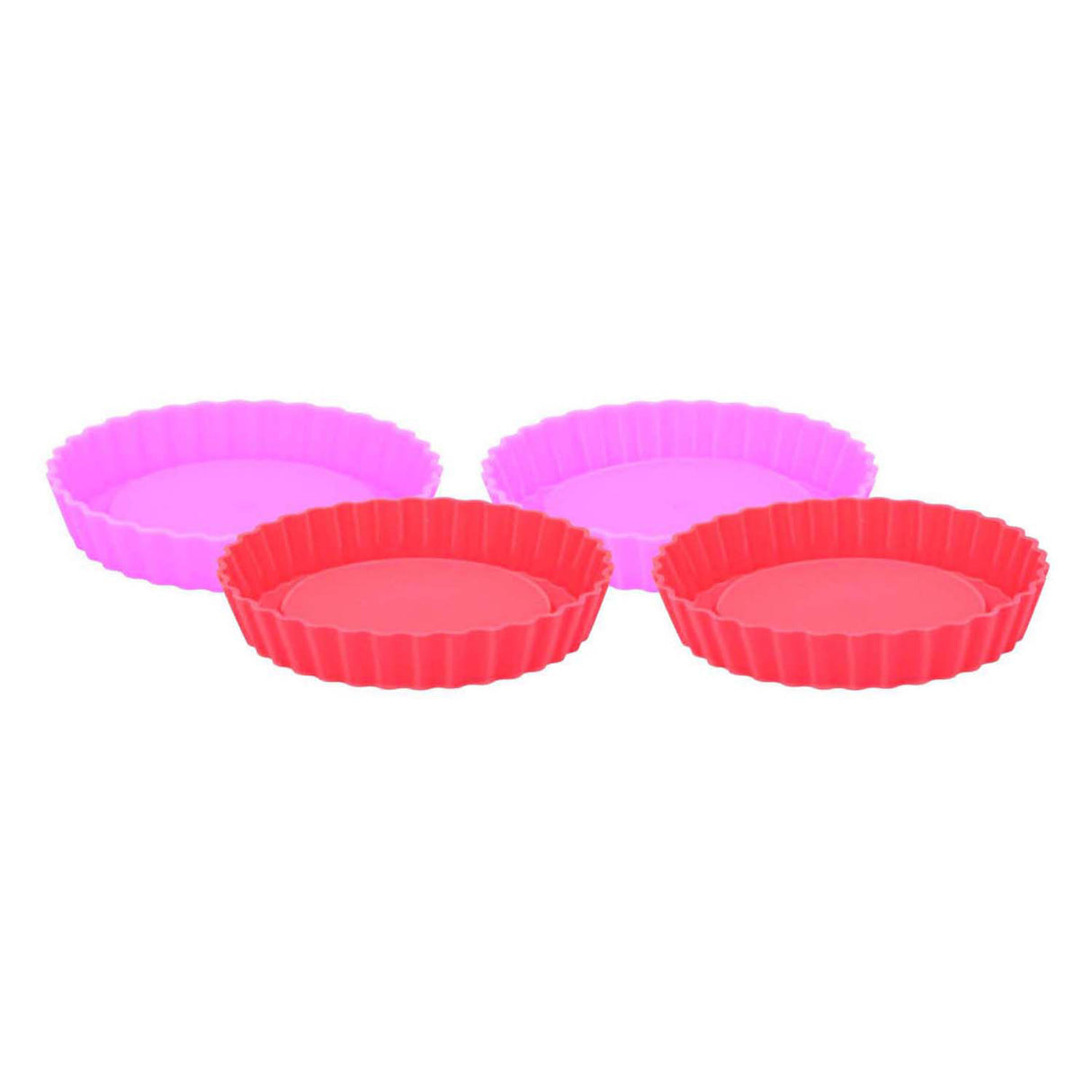 Alpina silicone baking mold round, 4 pcs