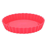 Silicone baking mold round, 4 pcs