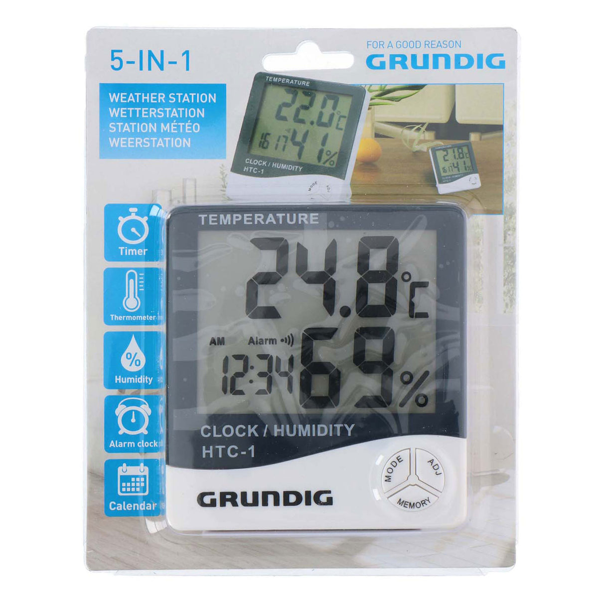 Weather station 5-in-1, 10cm