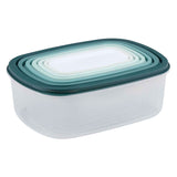 Storage box 6 pieces with lid.