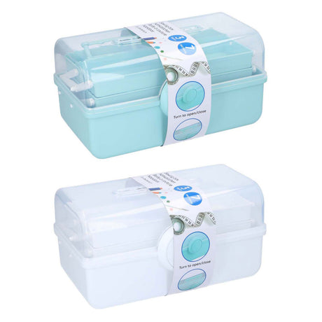 Sewing box with 7 compartments