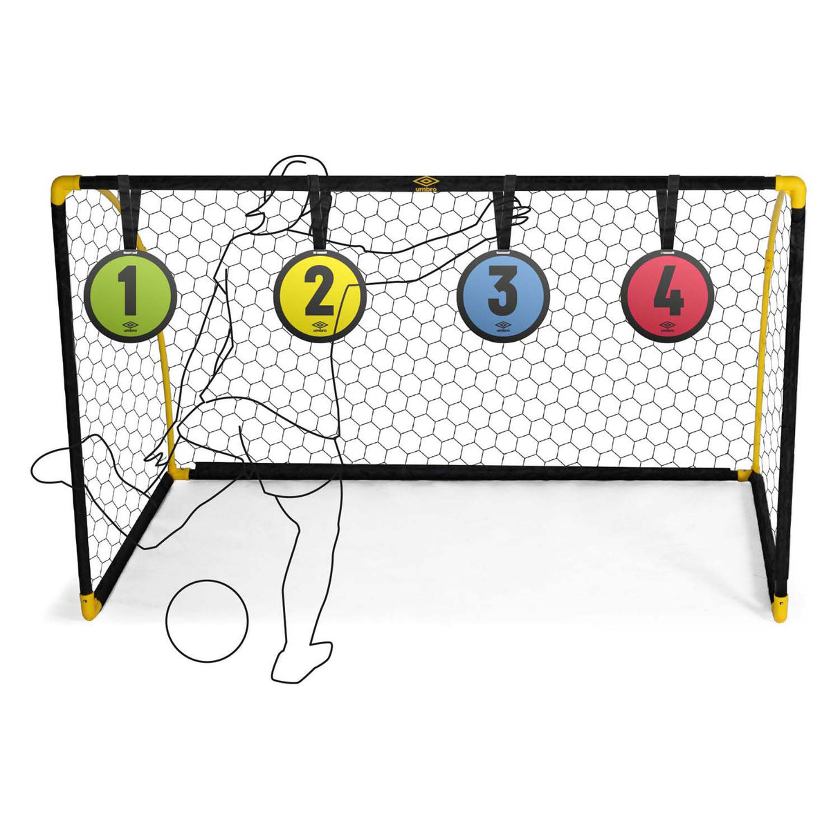 Fodboldmål, 4 stk.