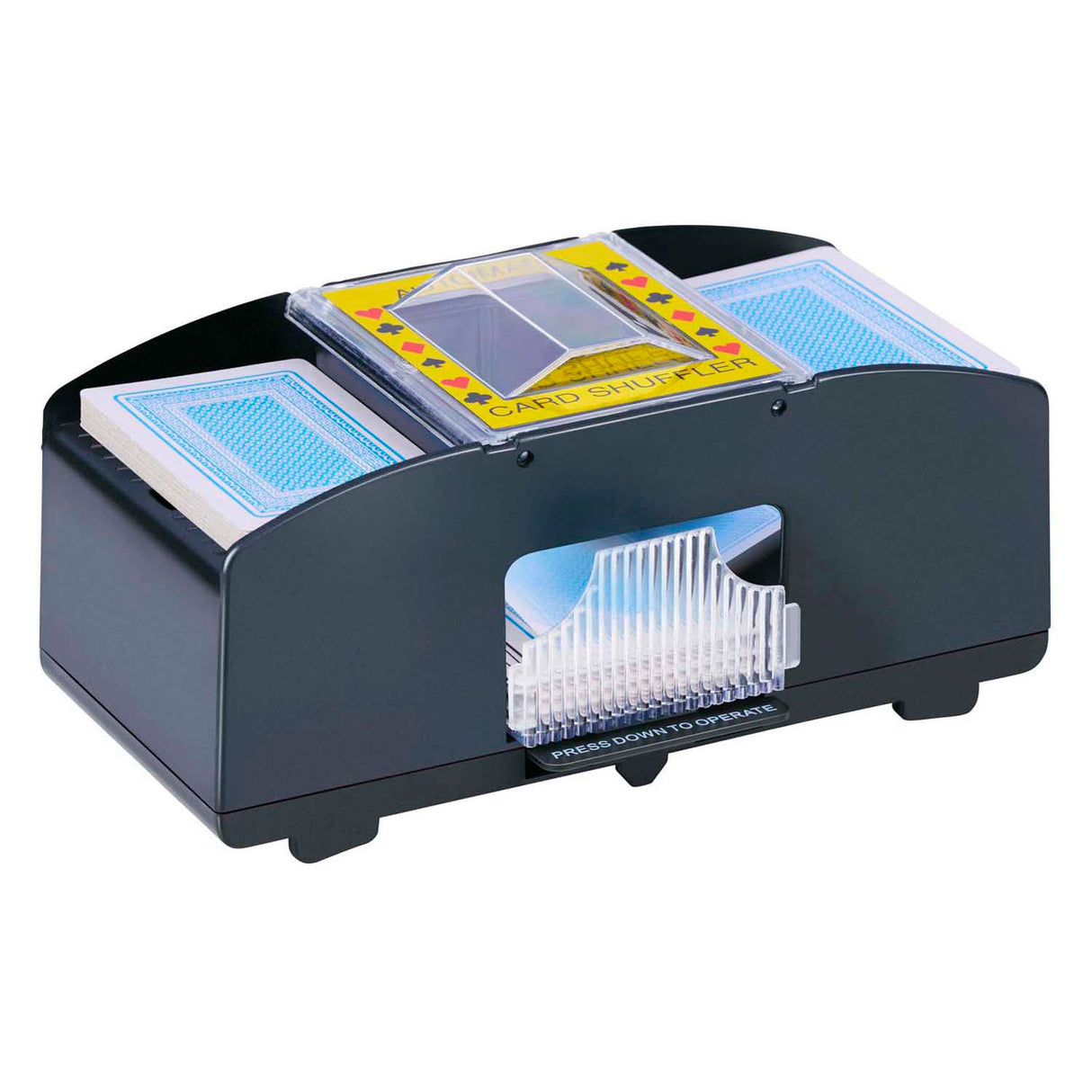 Card games shuffling machine