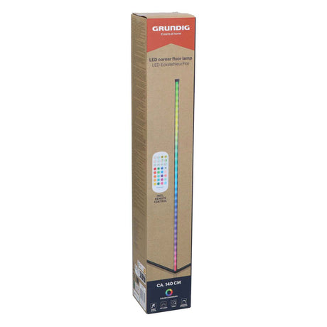Grundig LED corner lamp with remote control, 140cm