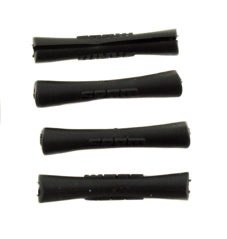 Sram cable section frame protectors 2x 4mm and 2x 5mm black