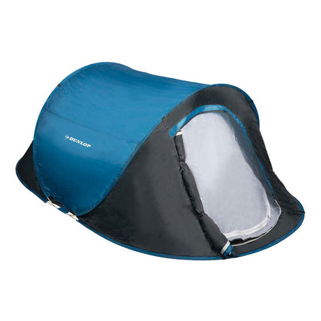 Dunlop pop-up tent for 2 people - 255x155x95 cm - quickly set up, weatherproof