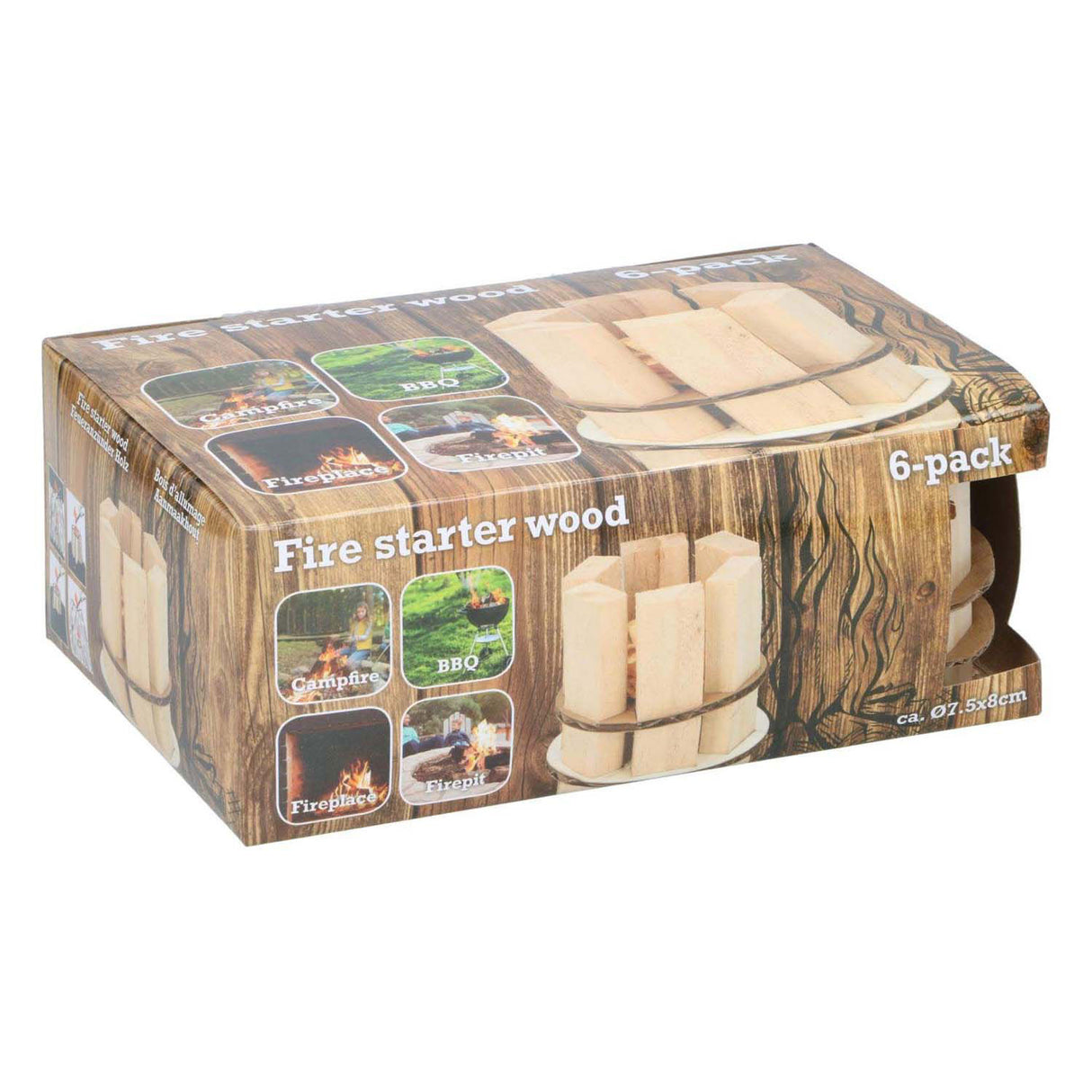Holzbrenner, 6-Pak