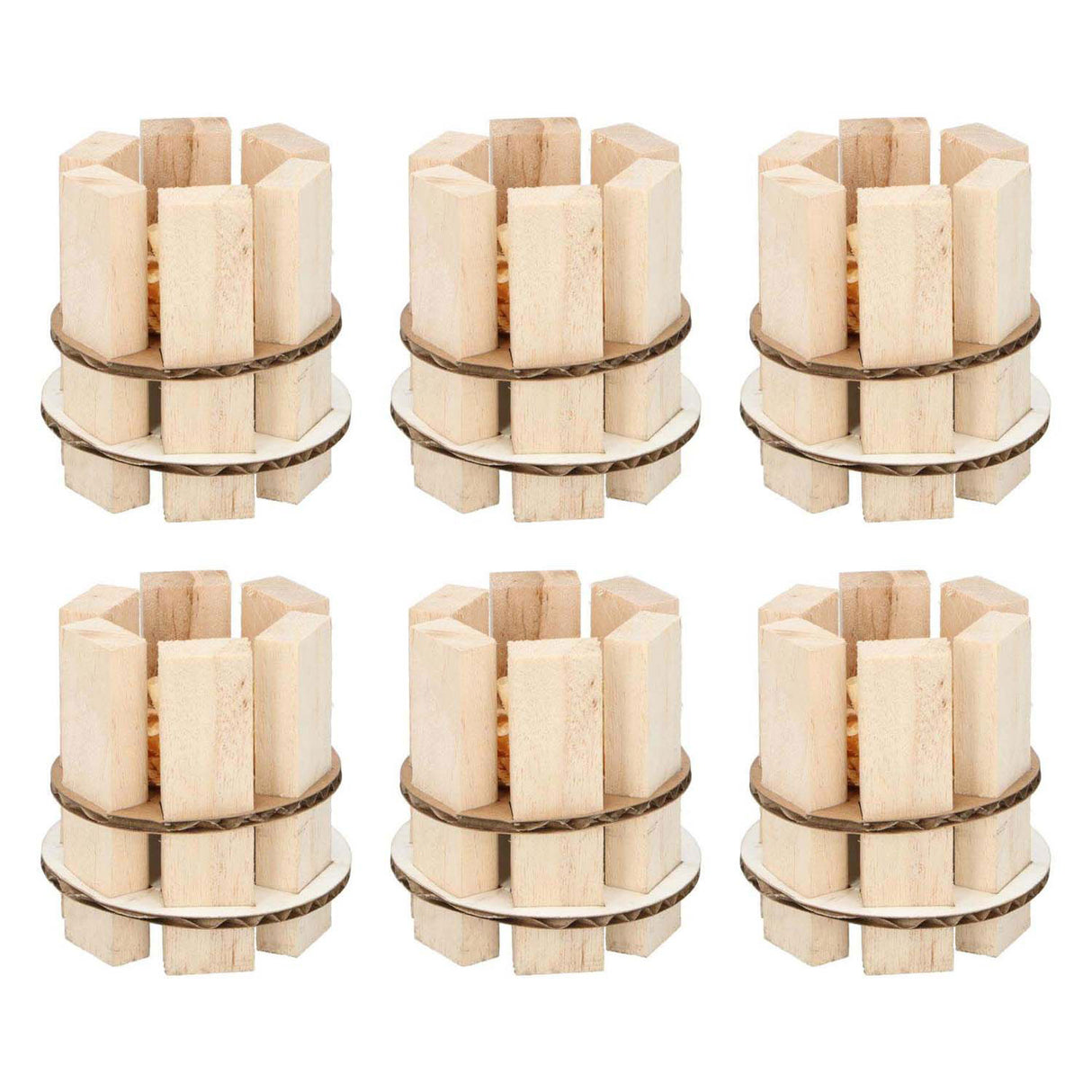 Holzbrenner, 6-Pak