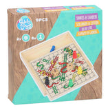 Trä ormar och stegar spel