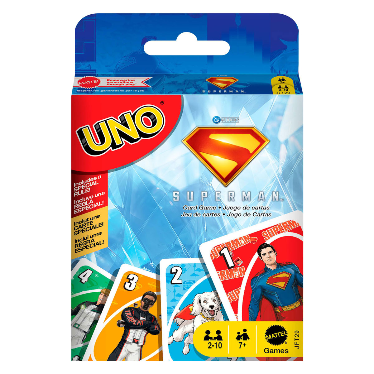 Mattel uno superman kártyajáték