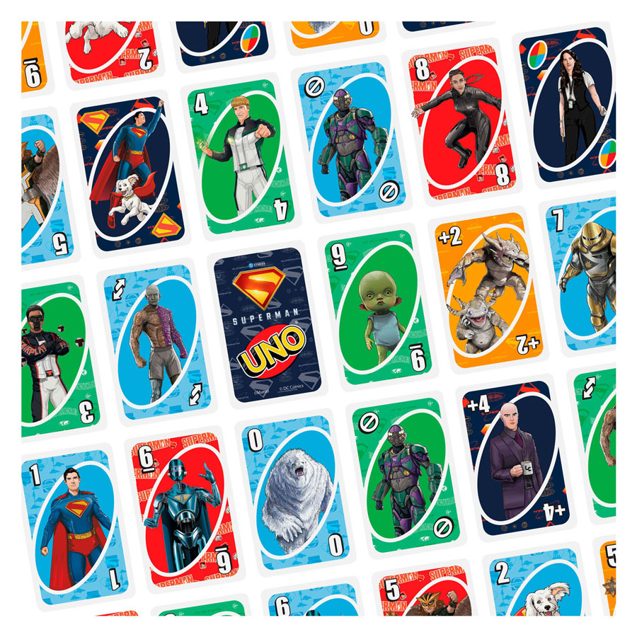 Mattel uno superman kártyajáték