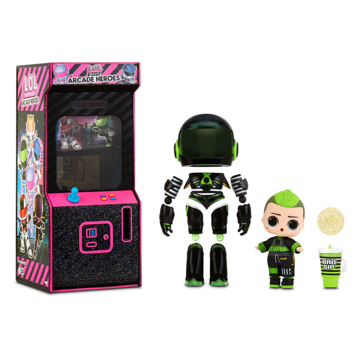 LOL. Jungen Arcade Helden spielen Figur