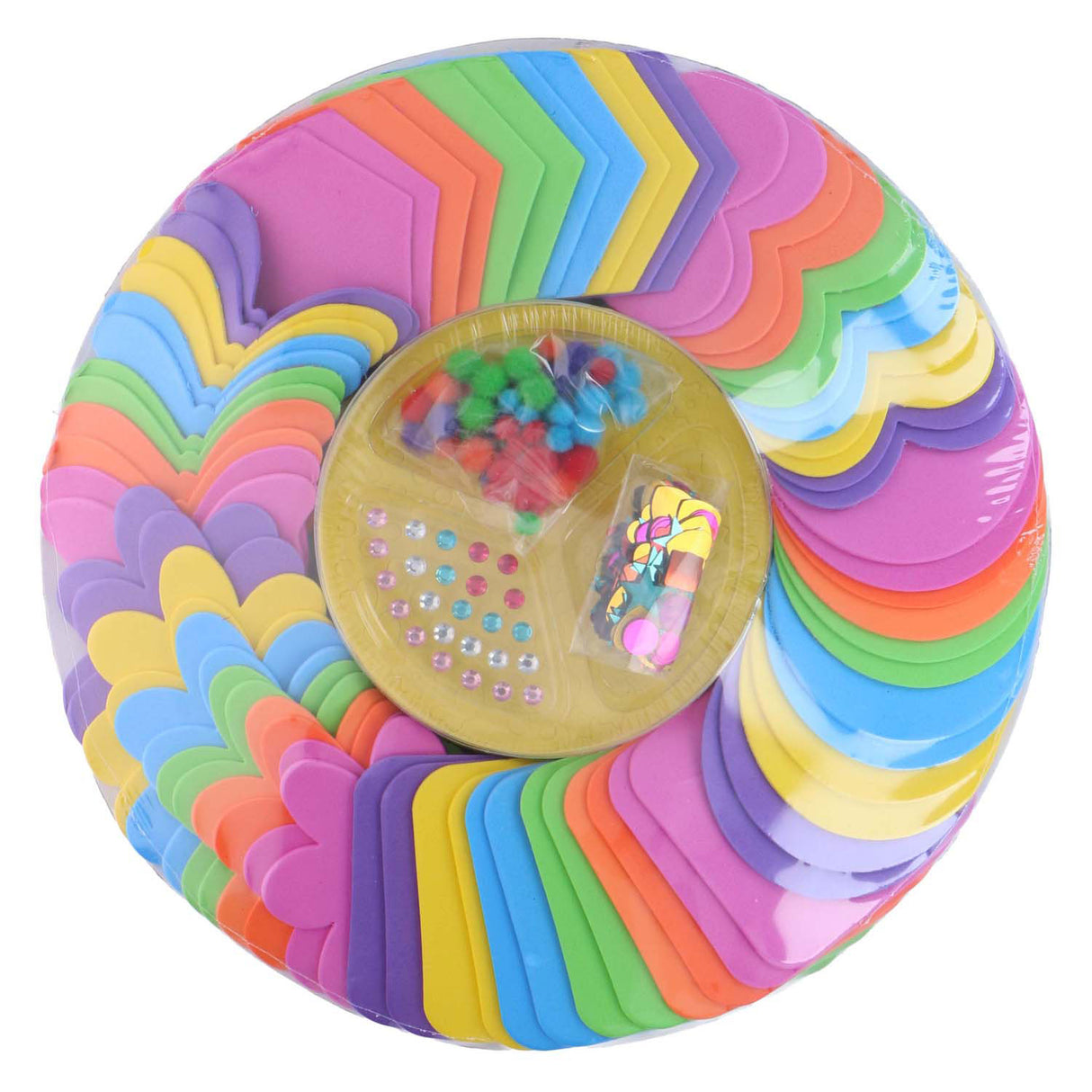 Craft supplies package, 783 pcs.