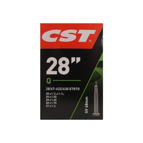 CST Inner Tube SV17 28 tommer 28 47-622 SV 48 mm 071705