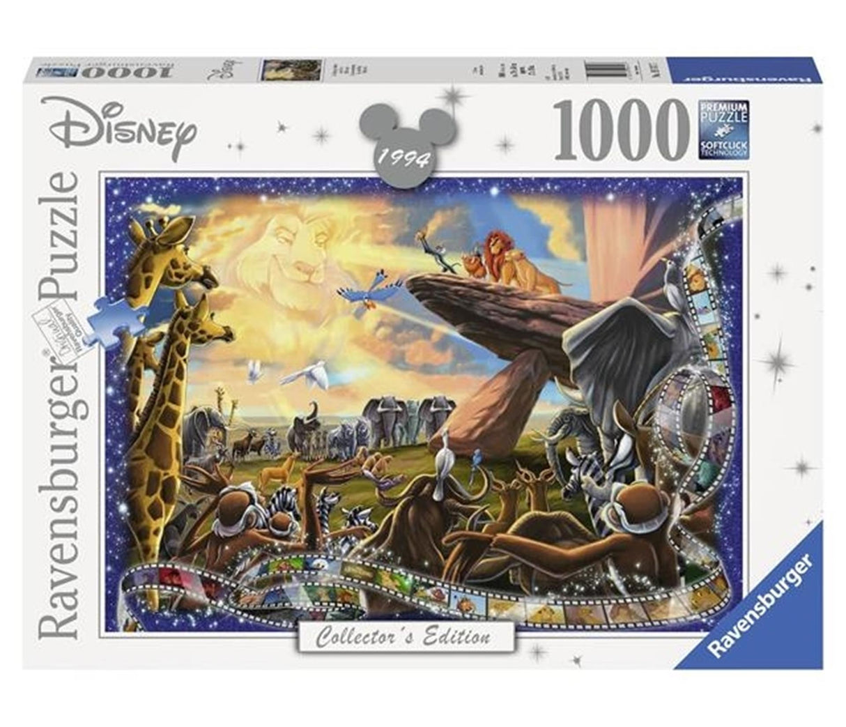Ravensburger pussel lejonkungen pussel 1000 st.