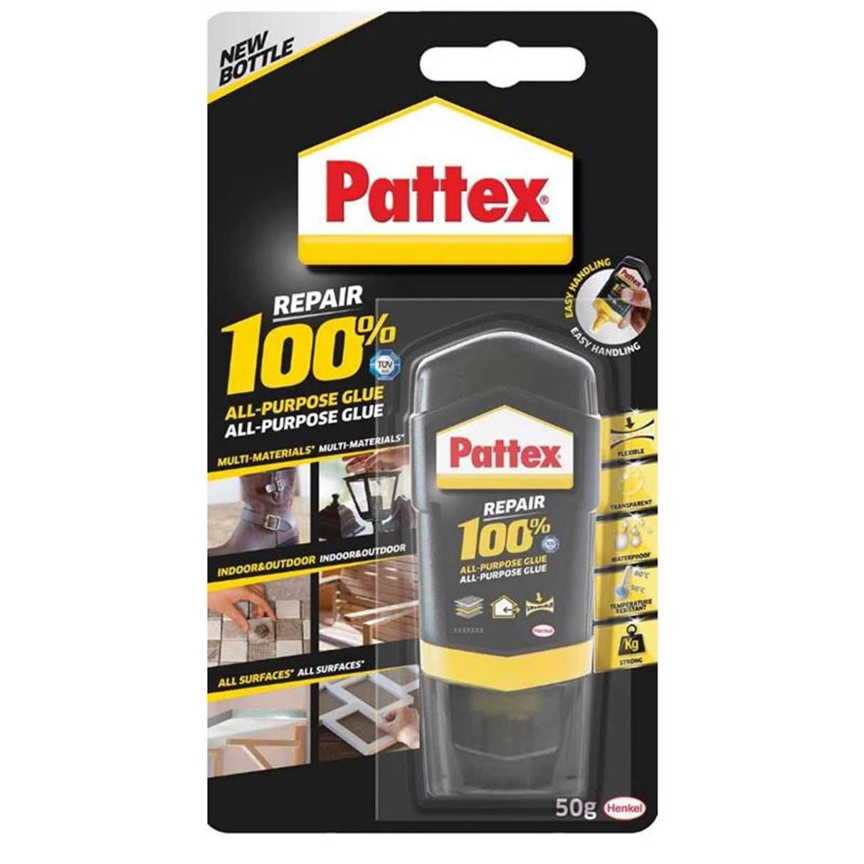 Pattex repair 100% glue 50gr on blister