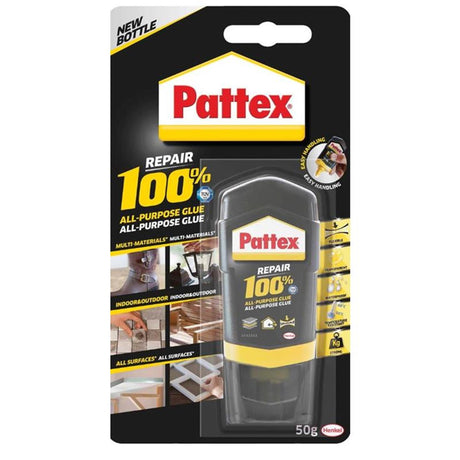 Pattex repair 100% lijm 50gr op blister