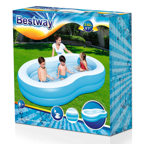 Piscina da Bestway Family Pool Big Lagoon 262x157x46 cm