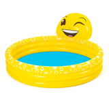 Bestway 3-Rings Zwembad met Sproeier Summer Smiles, 165x144x69cm