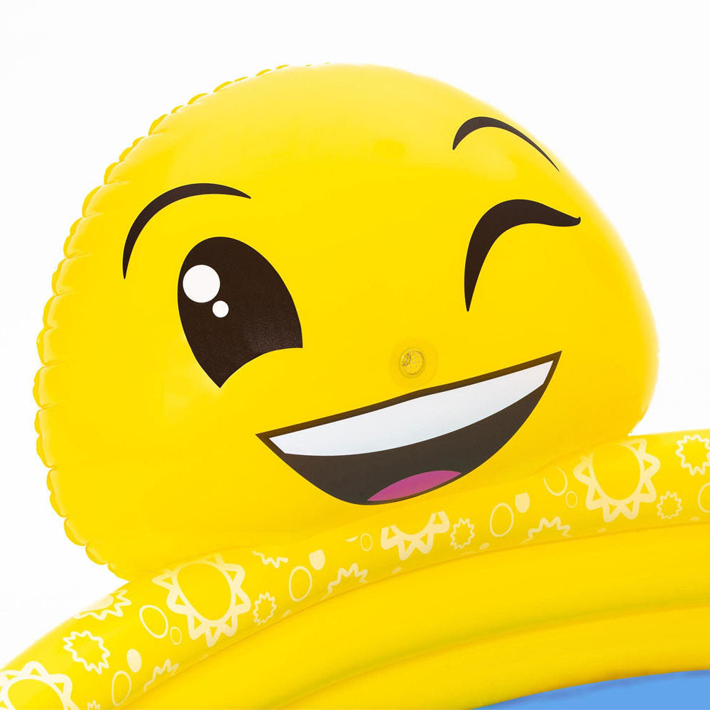 Bestway 3-Rings Zwembad met Sproeier Summer Smiles, 165x144x69cm