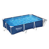Ocelový bazénový bazén Bestway set obdélník, 300 cm