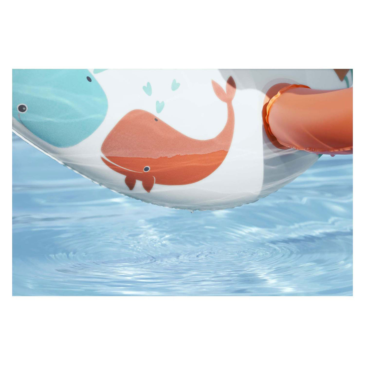 Bestway bota de bebê confortável push com guarda-sol UV