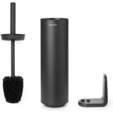 Brabantia mindset toalettbørste med holder grå