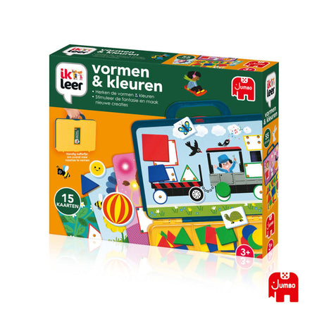 Jumbo I Learn Shapes Colors Gyermekjáték oktatójáték